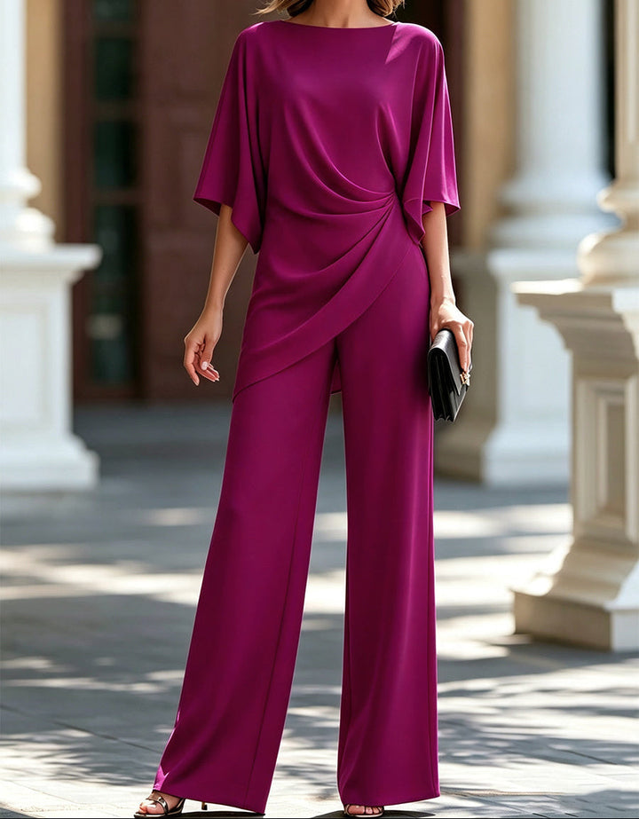 Lorna | Two-Piece Draped Waist Set