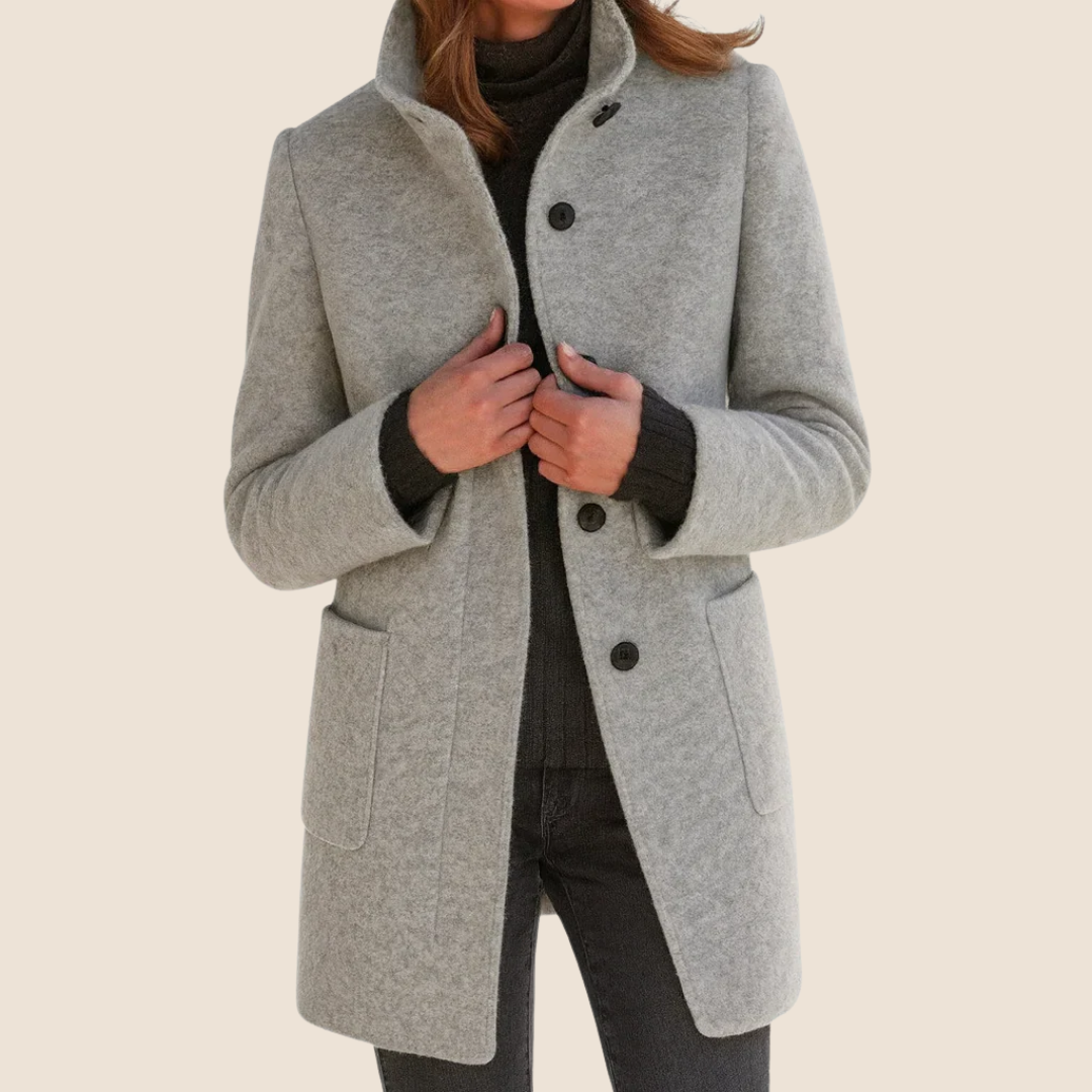 Eleonora | Tailored Button Midi Coat