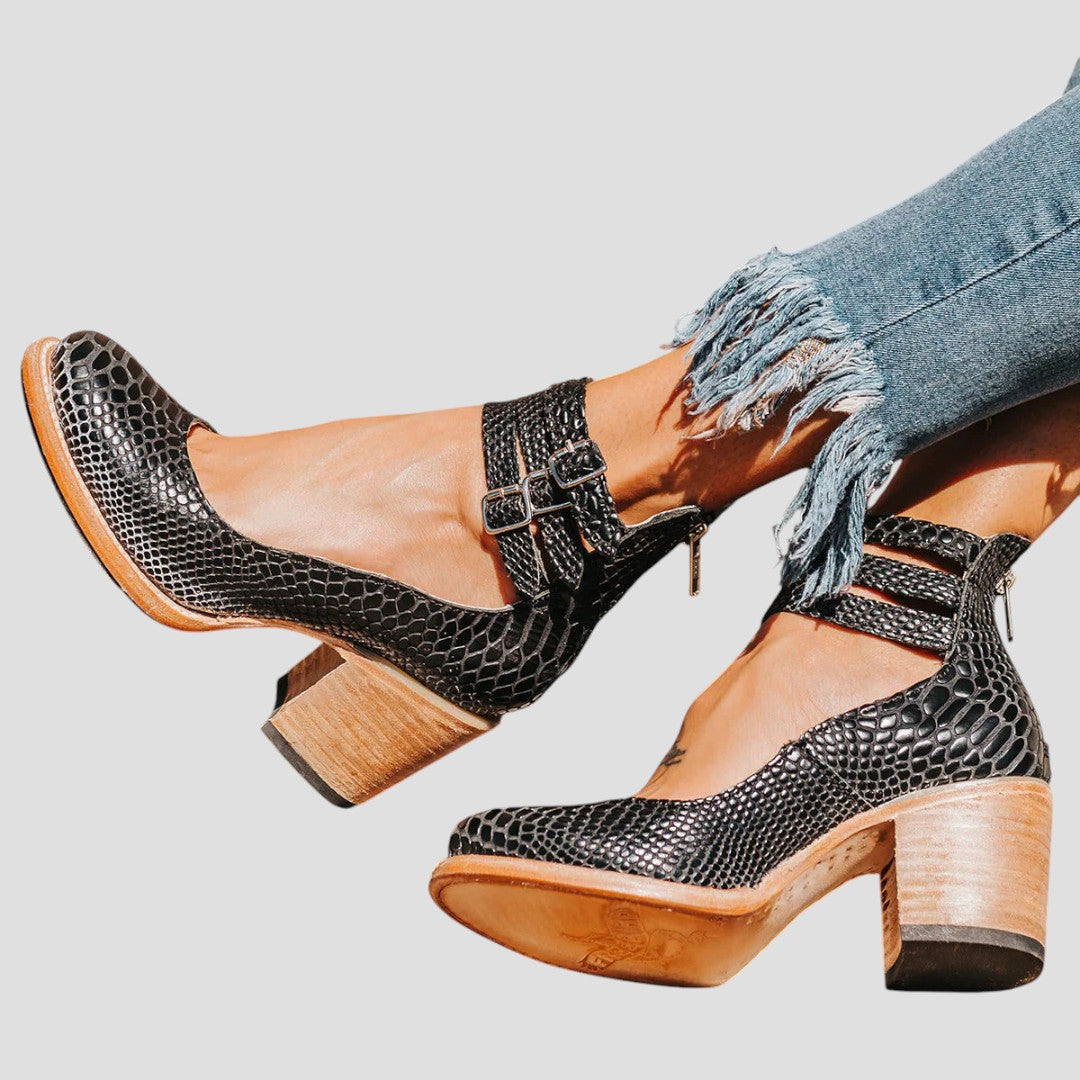 Women's Triple-Strap High-Heel Sandals