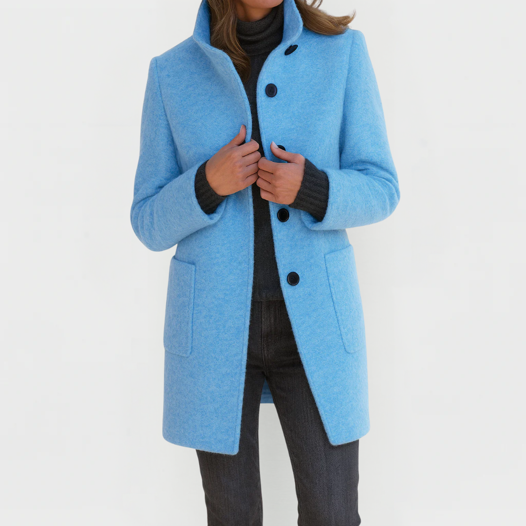 Eleonora | Tailored Button Midi Coat