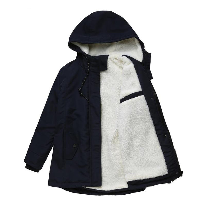Women's Hooded Quilted Winter Coat