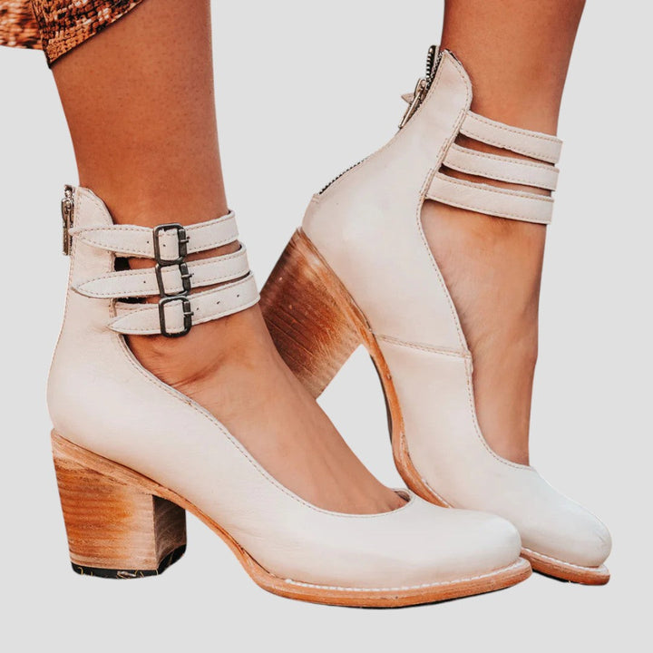 Women's Triple-Strap High-Heel Sandals