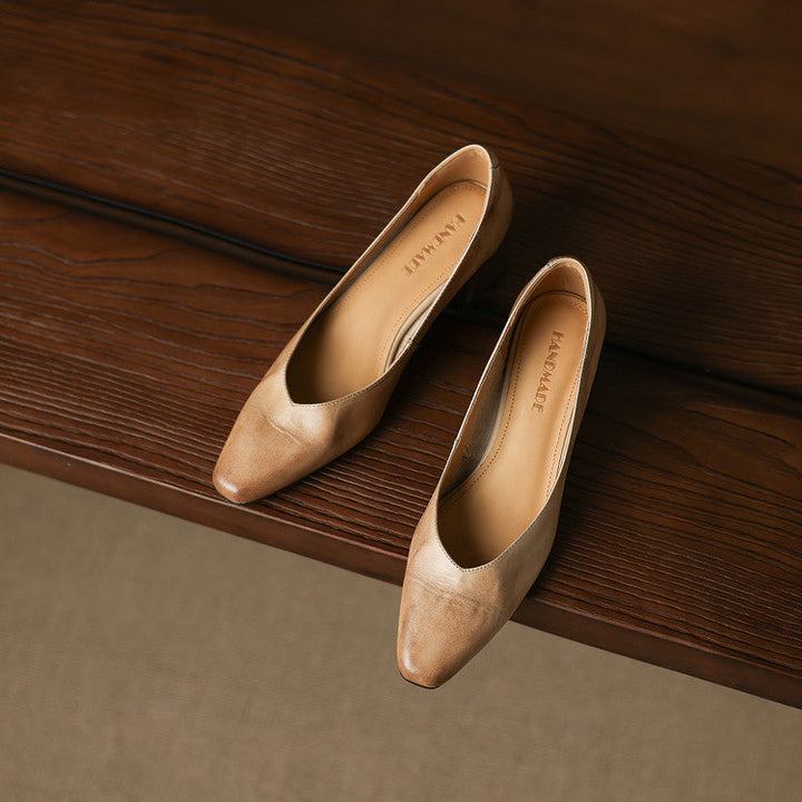 Women's Open-Toe Block-Heel Sandals