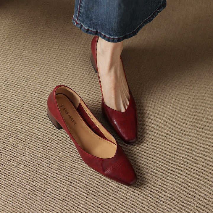 Women's Open-Toe Block-Heel Sandals