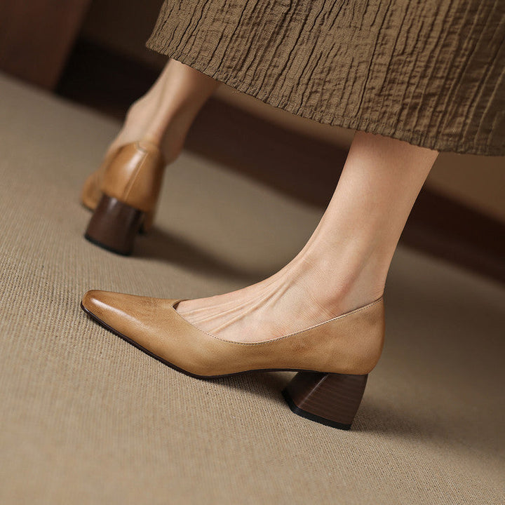 Women's Open-Toe Block-Heel Sandals