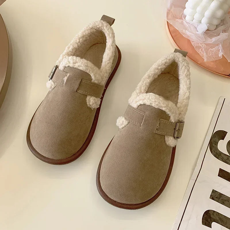 Women's Warm Loafer Shoes