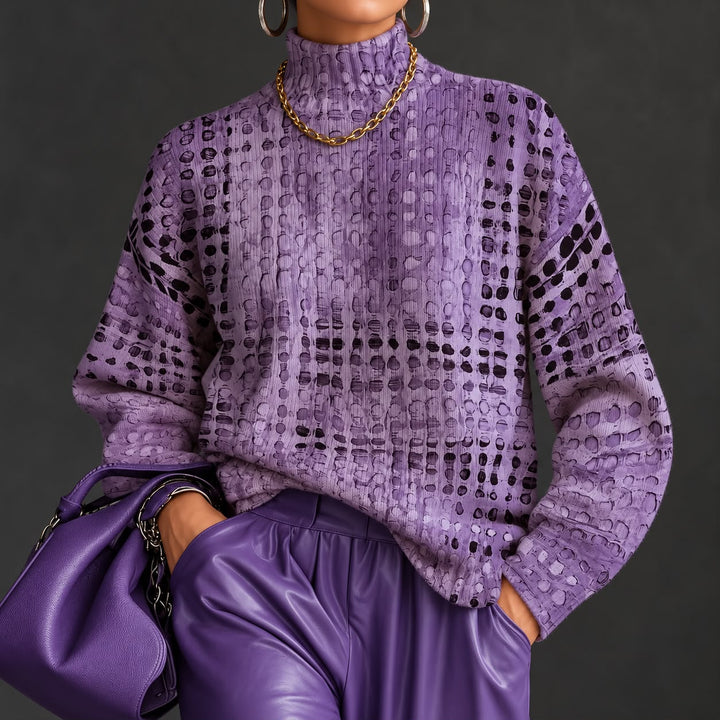 Juin | Textured Turtleneck