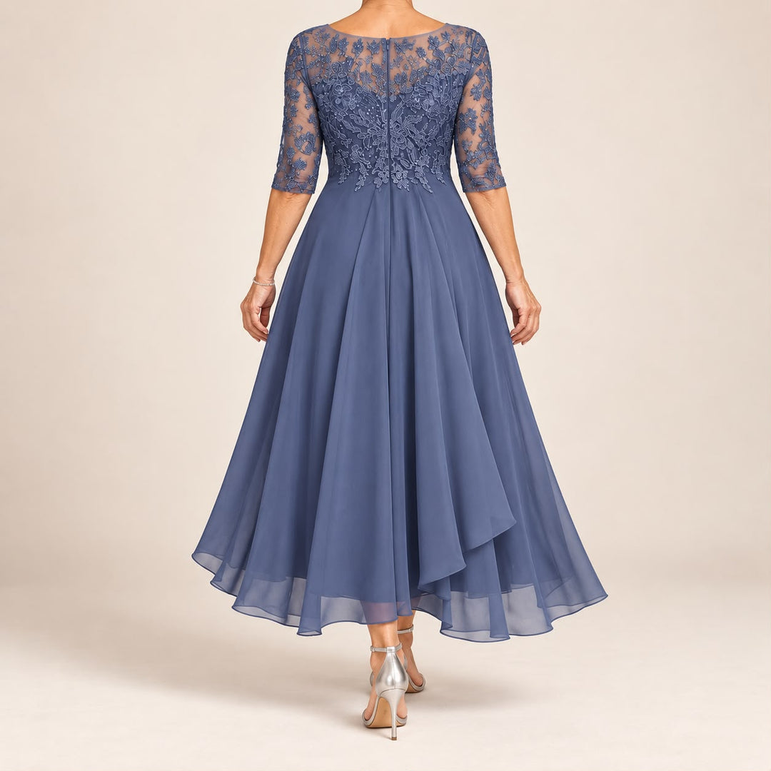 Elara | Soft Flowy Chiffon Dress