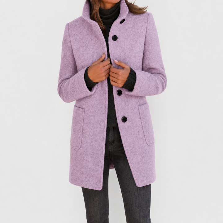 Eleonora | Tailored Button Midi Coat