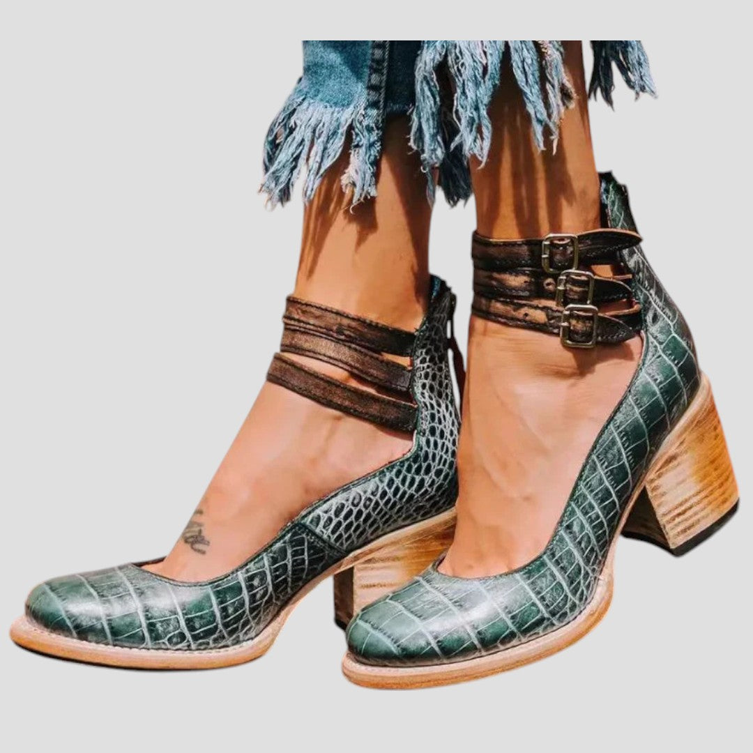 Women's Triple-Strap High-Heel Sandals