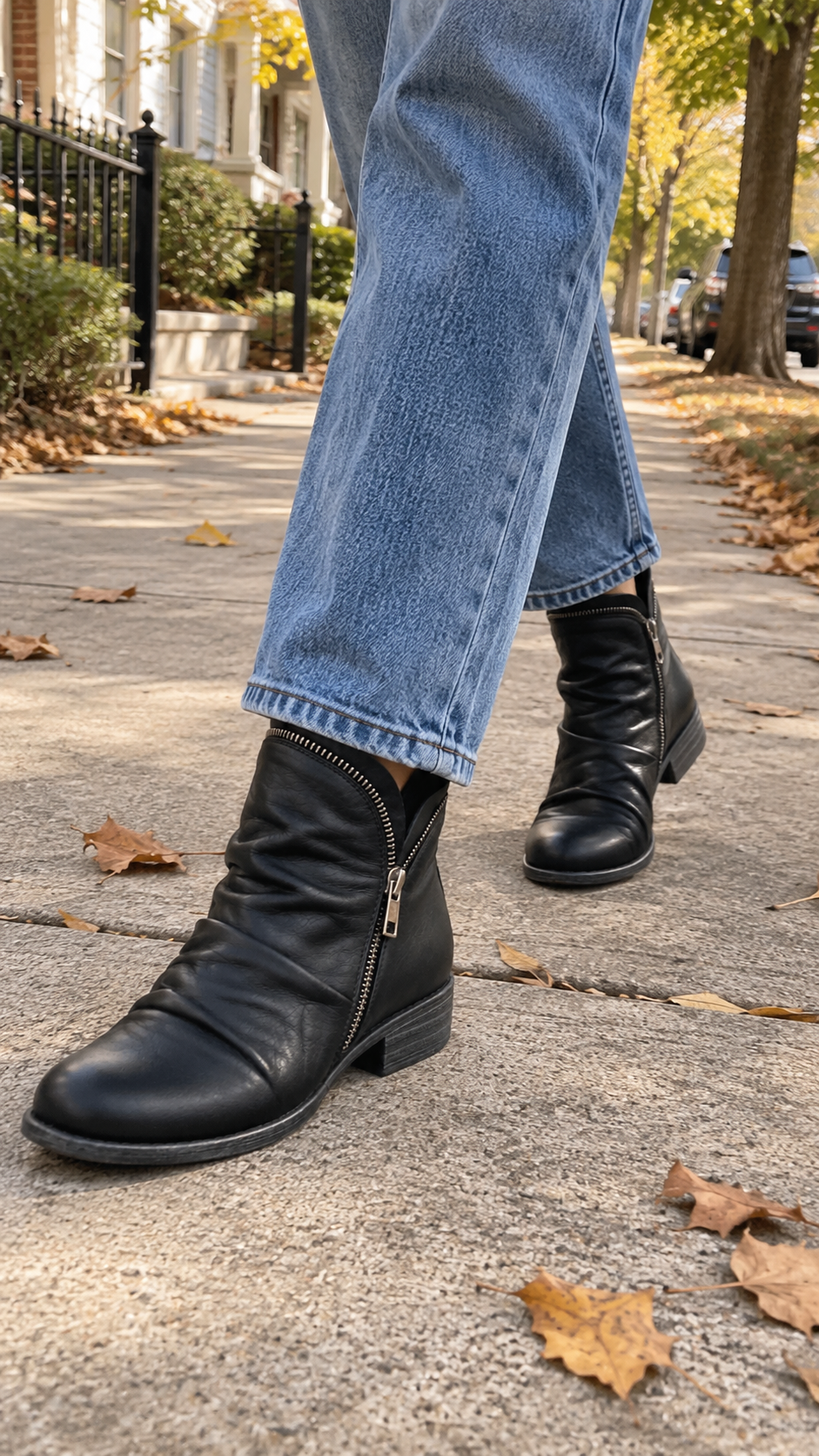 Melinda | Comfortable Ankle Boots