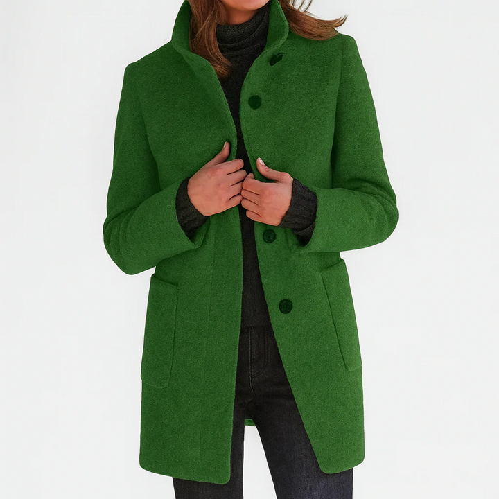 Eleonora | Tailored Button Midi Coat
