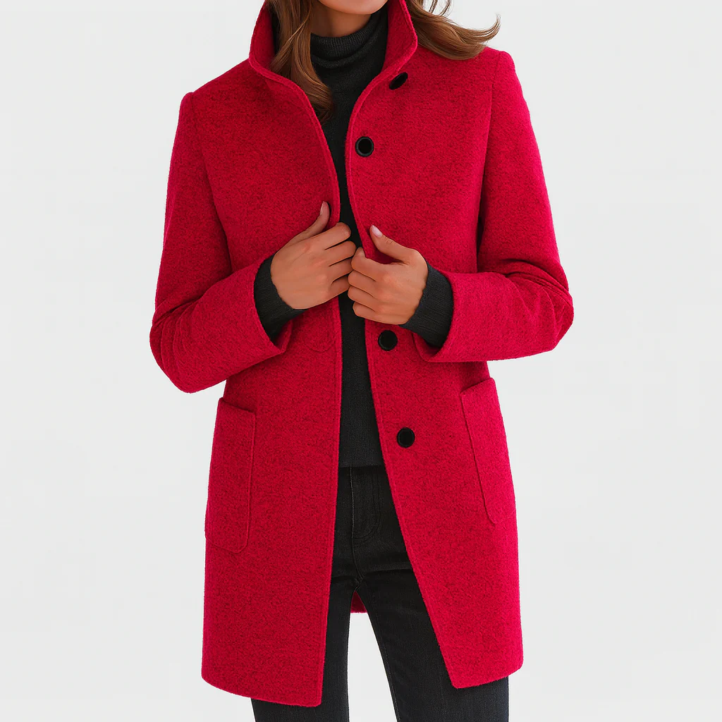 Eleonora | Tailored Button Midi Coat