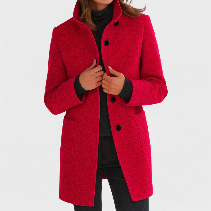 Eleonora | Tailored Button Midi Coat