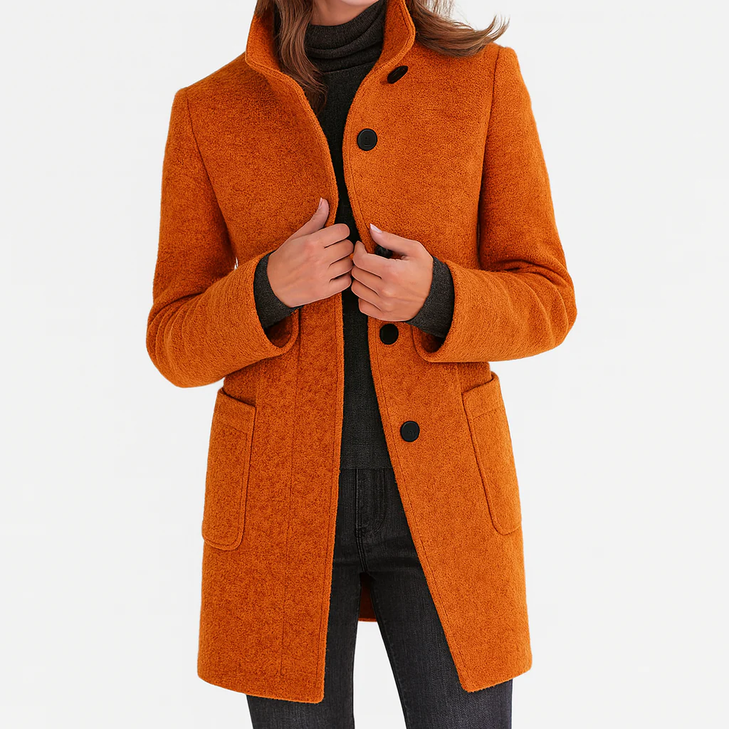 Eleonora | Tailored Button Midi Coat