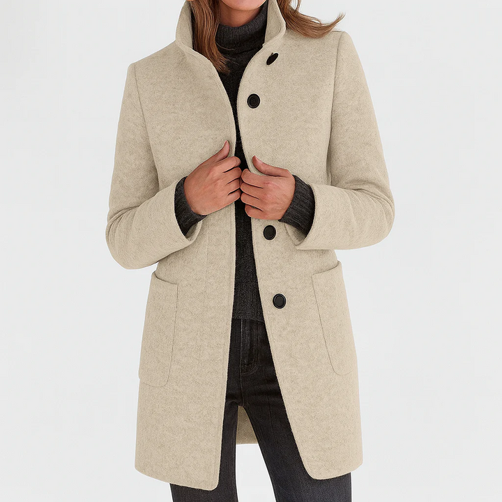 Eleonora | Tailored Button Midi Coat