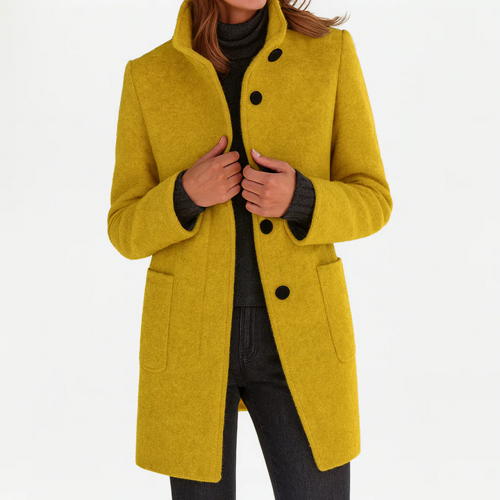 Eleonora | Tailored Button Midi Coat