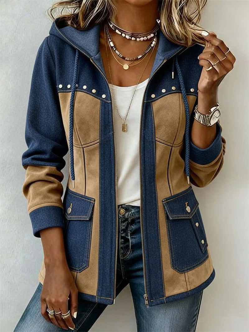 Fawnridge™ | Veste à capuche façon patchwork